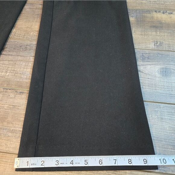 LOFT petite Julie Trouser black slacks curvy size 8 p 8p - Picture 5 of 11